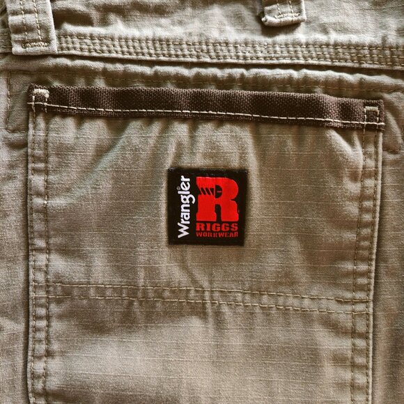 Wrangler Riggs Workwear Carpenter Pants 38X30 No Hammer Loop - Picture 3 of 5